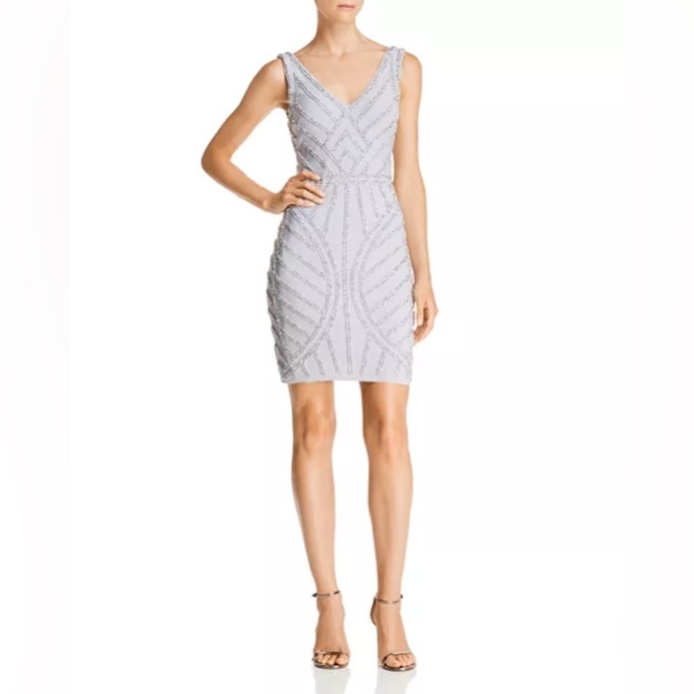 AQUA
Beaded Cocktail Dress - 100% Exclusive